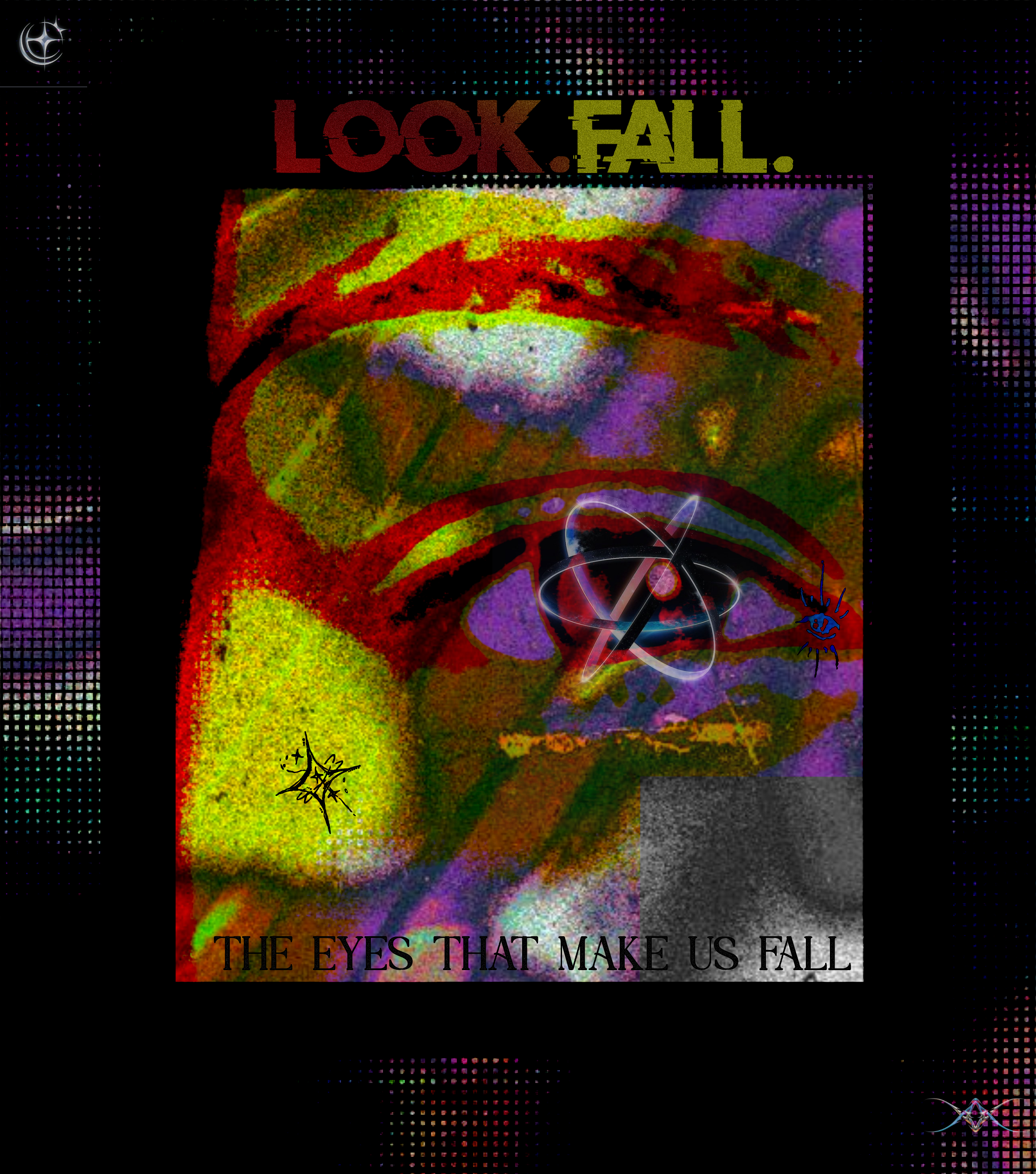 Look. Fall. (Glitch Art)